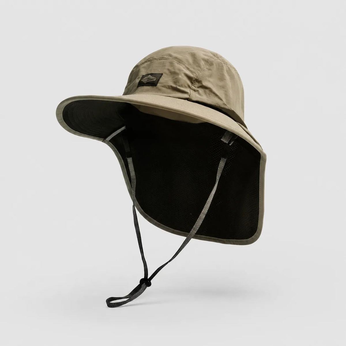 Chapeau de pêche anti-UV large bord, réglable | Sillure