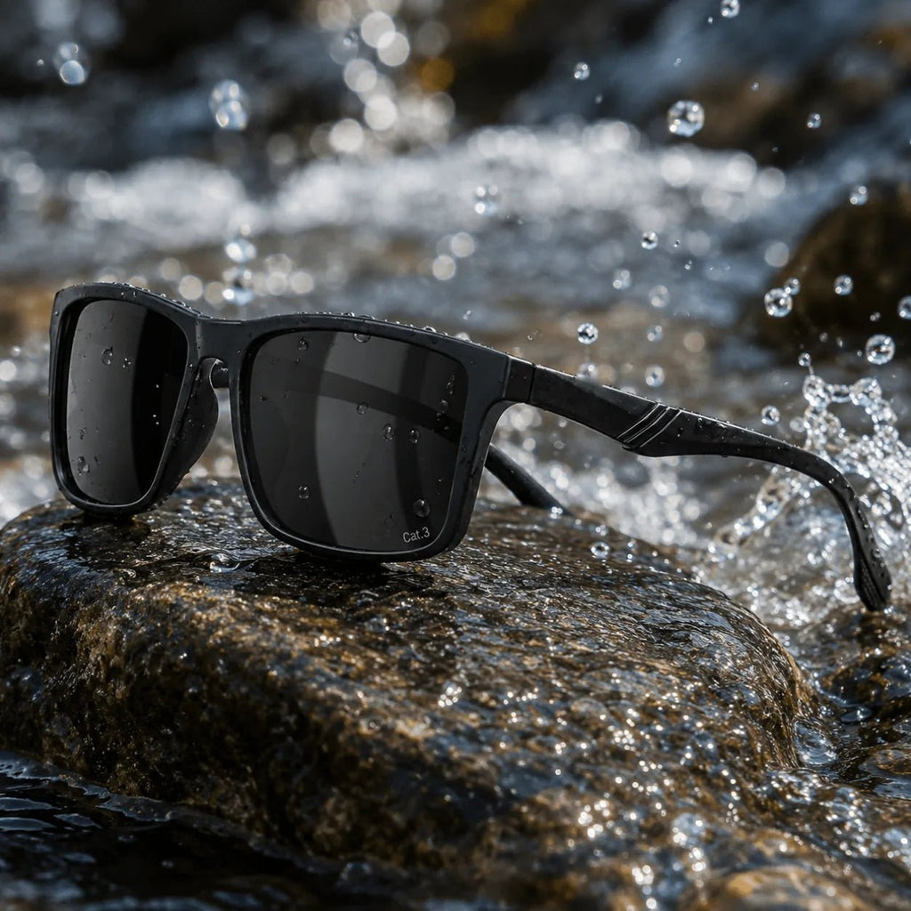 Lunettes polarisées pêche anti-UV, anti-reflets eau | Sillure