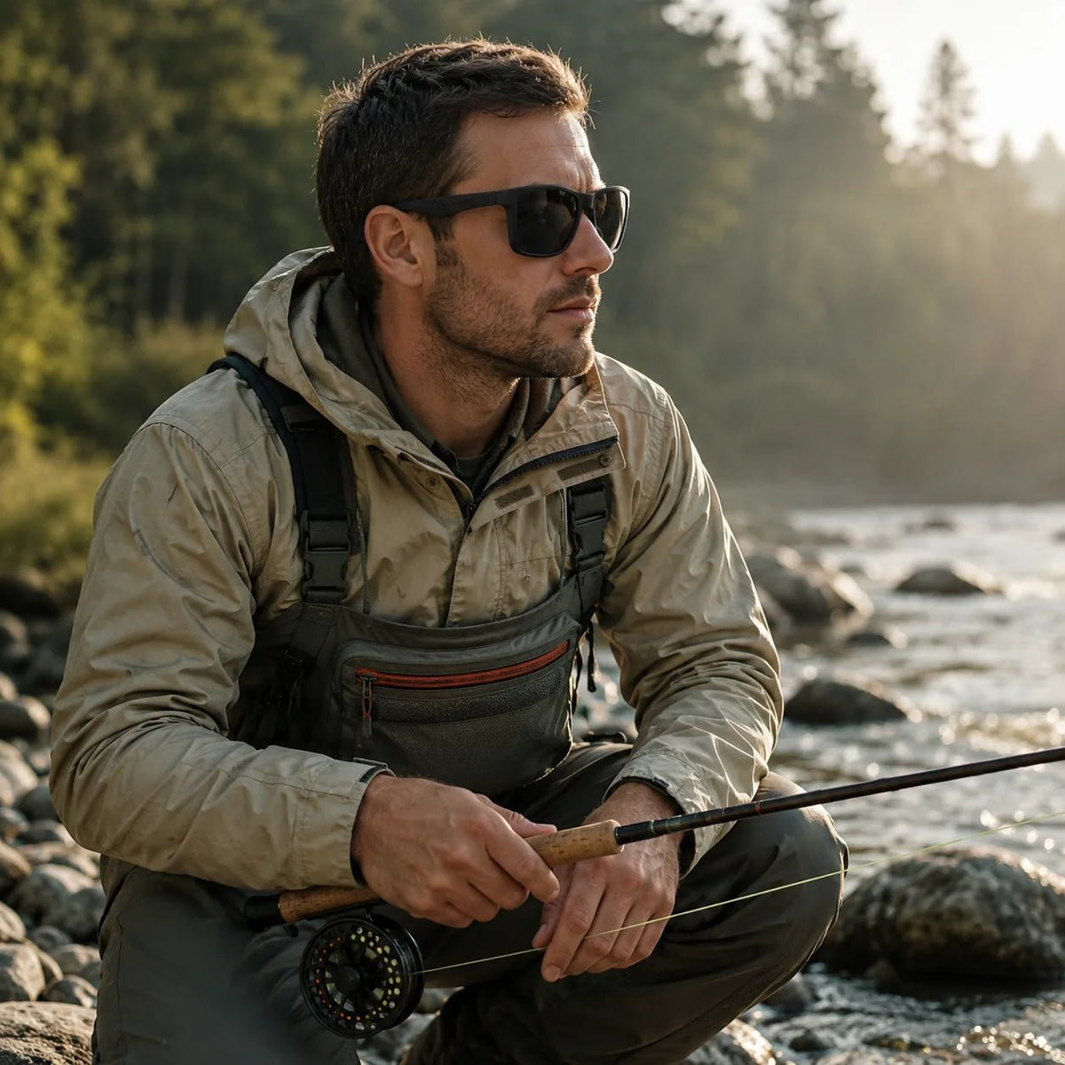 Lunettes polarisées pêche anti-UV, anti-reflets eau | Sillure
