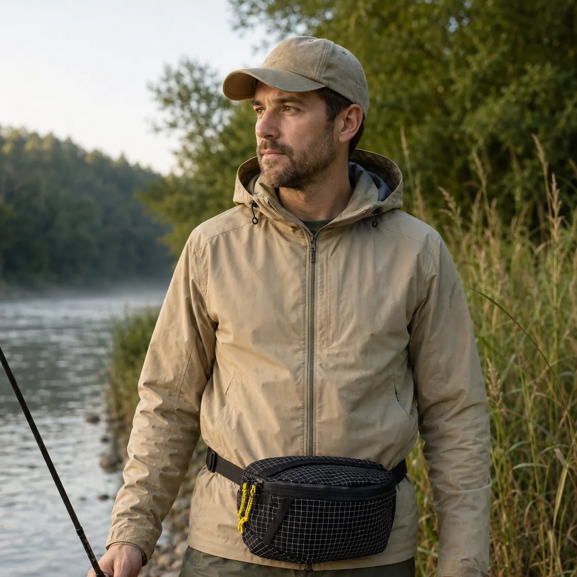 Ceinture banane pêche réglable, sac de poitrine carnassier | Sillure