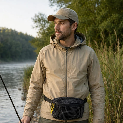 Ceinture banane pêche réglable, sac de poitrine carnassier | Sillure